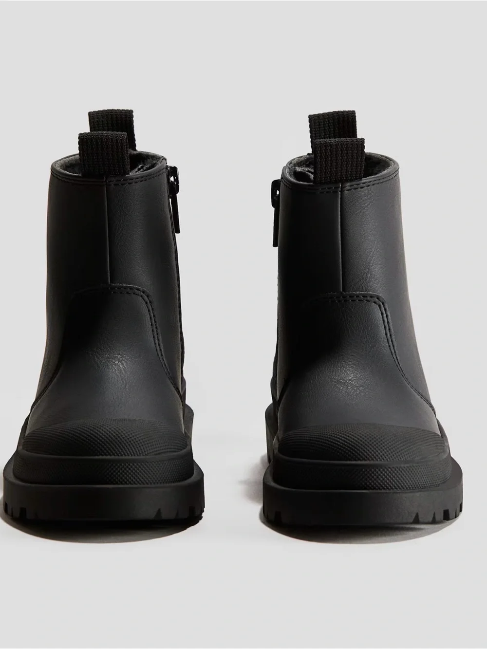 H&M Black Kid’s Chelsea-Style Rain Boots Size 12.5